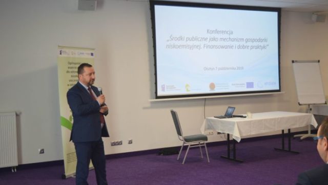 W Olsztynie odbyła się konferencja „Środki publiczne jako mechanizm gospodarki niskoemisyjnej”