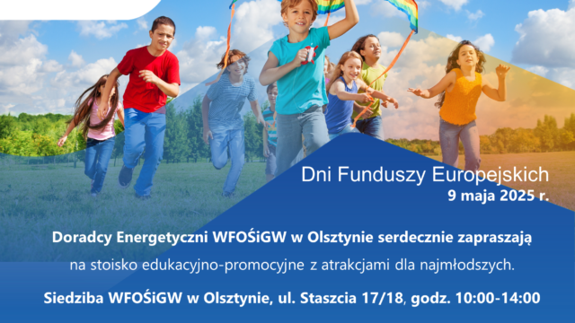 Zapraszamy na obchody Dni Funduszy Europejskich 2025