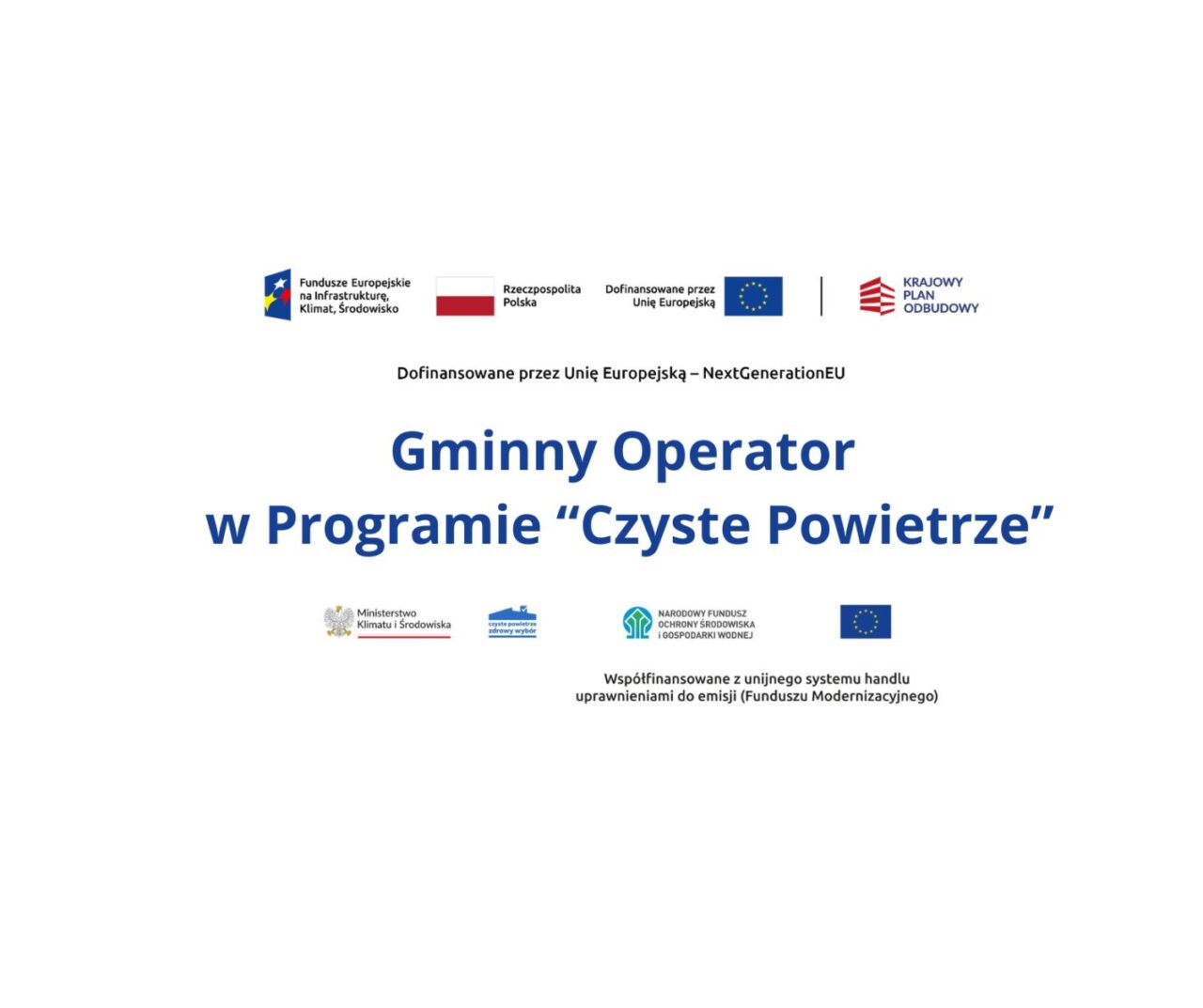 Czyste Powietrze – trwa nabór na operatorów i punkty konsultacyjne